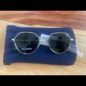 Le Specs Newfangle | Gold | Polarized Sunglasses